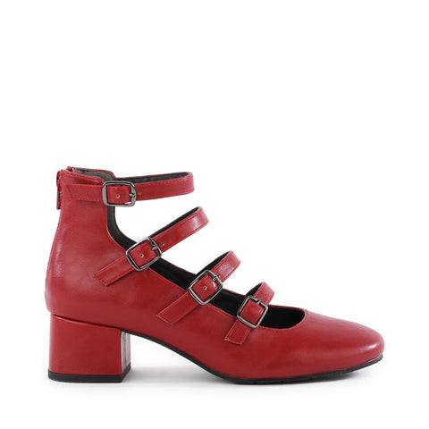 Tap Dance Heel in Red from BC Footwear