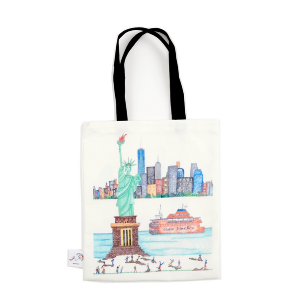 Statue of Liberty Tote Bag from natchie