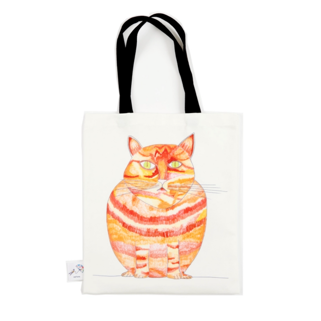 Malcolm Cat Cat Tote Bag from natchie