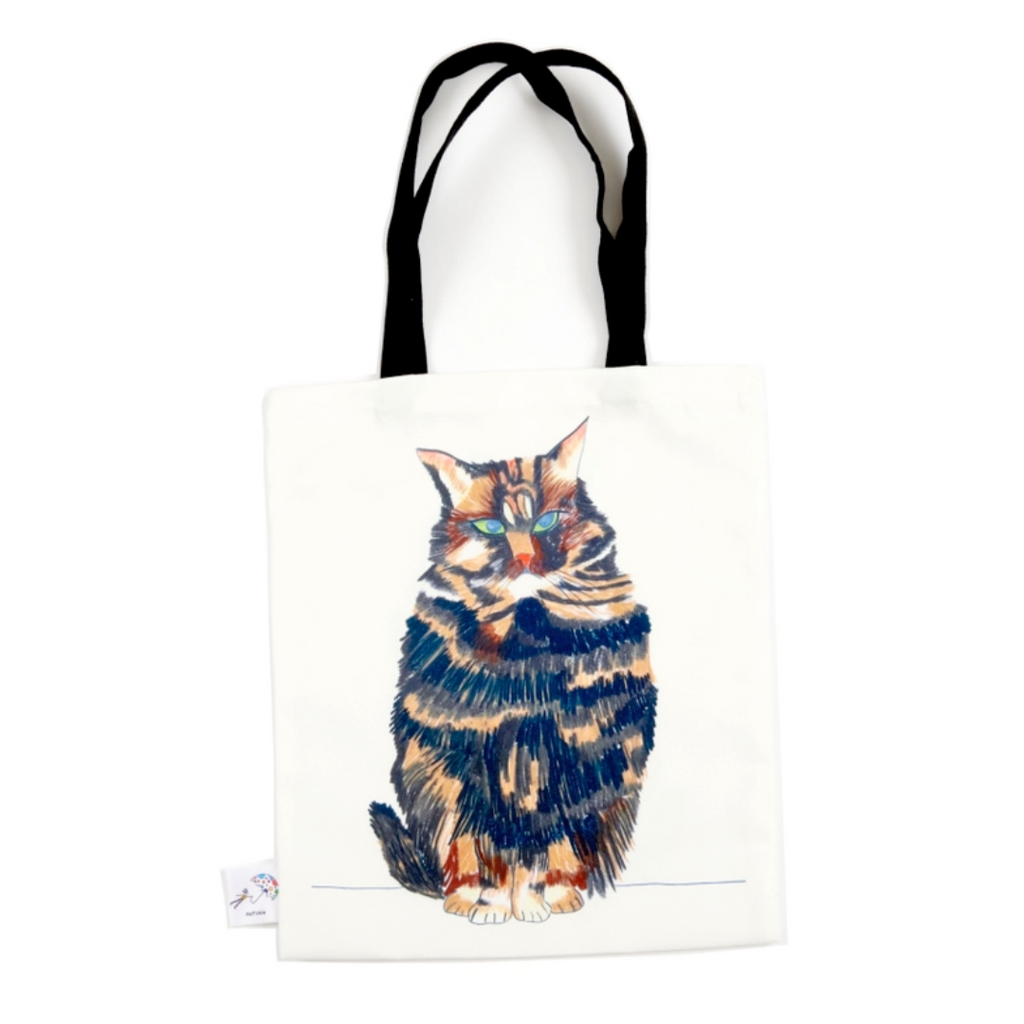 Margot Cat Cat Tote Bag from natchie