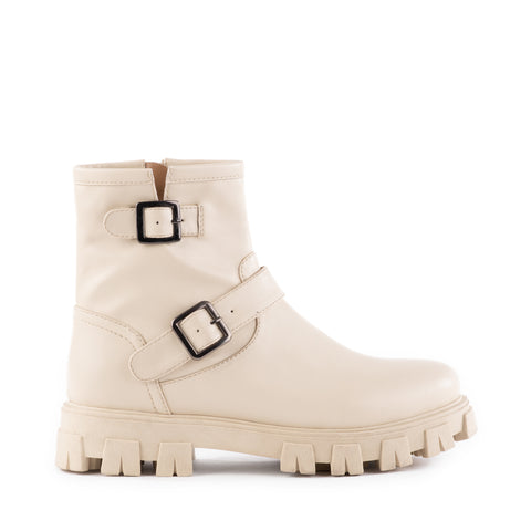 Unbroken Boot in Off White from BC Footwear
