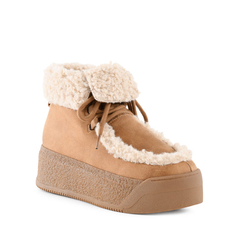 Warm and Fuzzy Boot in Tan from BC Footwear
