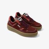 GEN1 Sneaker in Wine Grape Suede from MoEa