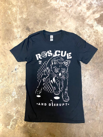 Rescue & Disrupt Unisex Tee from Praxis