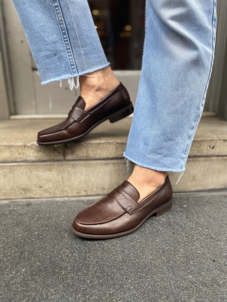 Novacas Anthony Loafer in Brown from Novacas – MooShoes