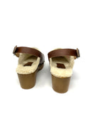 Sidney Lined Clog in Tan from Novacas
