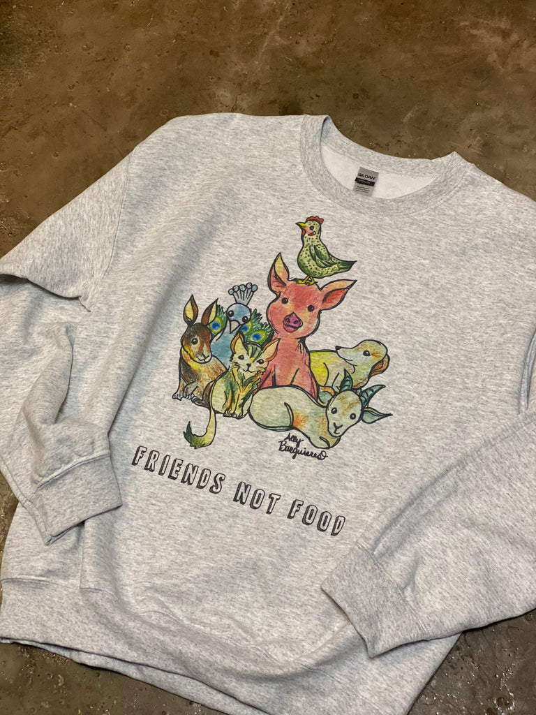 Friends Not Food Sweatshirt from Cocoally