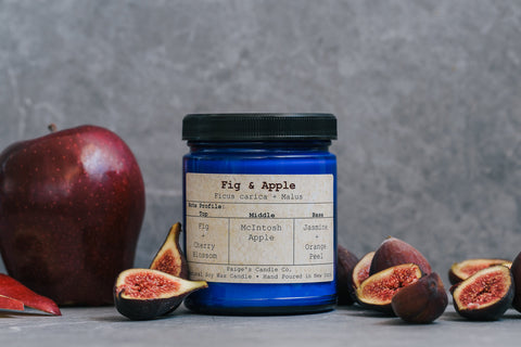 Fig & Apple Soy Candle from Paige's Candle Co.