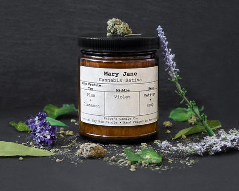 Mary Jane Soy Candle from Paige's Candle Co.