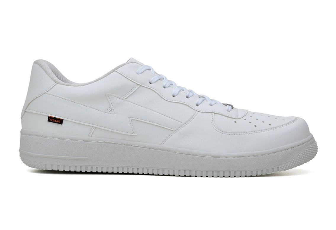 Paramount Low Top in White from King55 – MooShoes