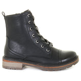 Leona Boot in Black from Wanderlust (Wide Fit)