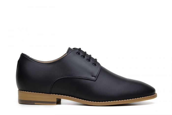 Teresa Derby in Black from Ahimsa (Wide Width) – MooShoes Teresa Derby in Black from Ahimsa (Wide Width) – MooShoes